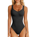 Women's Summer Skinny Bodysuit Tops Sleeveless Open Back Solid Color Tank Playsuit T-Shirts, Hoodie, Sweatshirt