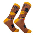 Women's Thanksgiving Socks Funny Turkey Pilgrim Pumpkin Holdiay Graphic Novelty Footwear Funny Graphic Socks Comfortable...