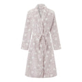 Women's Thick Flannel Bathrobe Heart Print Long Sleeve Fuzzy Plush Shawl Collar Bath Robe with Belt T-Shirts, Hoodie,...
