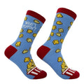 Women's Whats Poppin Socks Funny Sarcastic Popcorn Graphic Novelty Footwear Funny Graphic Socks Comfortable Fitted...