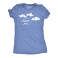 Womens And That Ones Shaped Like An Idiot T Shirt Funny Cloud Joke Tee For Ladies Funny Womens T Shirts Cute Slimming Top...
