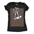 Womens Astronaut Skater Funny T Shirt Skateboard Graphic Tee for Ladies Funny Womens T Shirts Cute Slimming Top...