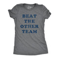 Womens Beat The Other Team T Shirt Funny Sarcastic Sports Winners Text Tee For Ladies Funny Womens T Shirts Cute Slimming...