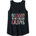 Womens Blessed To Be Called Grams T-Shirt Mother's Day Shirt Tank Top Hoodie, Sweatshirt | GrindPrints.com