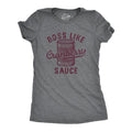 Womens Boss Like Cranberry Sauce T Shirt Funny Thanksgiving Dinner Tee for Ladies Funny Womens T Shirts Cute Slimming Top...