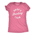 Womens Bride's Drinking Team T Shirt Funny Bachelorette Party Wedding Tee Funny Womens T Shirts Cute Slimming Top...
