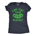 Womens Can I Eat Your Pickle Please T Shirt Funny Dill Pickles Lovers Tee for Ladies Funny Womens T Shirts Cute Slimming...