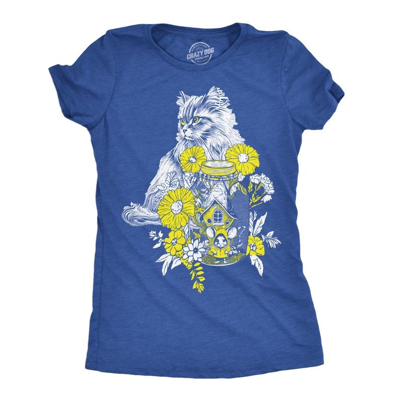 Cat Mouse Funny Kitten Funny Cute Slimming Top Comfortable Soft Womenswear Royal T-Shirts, Hoodie, Sweatshirt