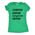 Womens Chippin Dippin Margarita Sippin T Shirt Funny Mexico Vacation Tequila Party Tee Funny Womens T Shirts Cute...
