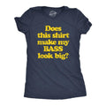 Womens Does This Shirt Make My Bass Look Big T Shirt Funny Fishing Graphic Tee Funny Womens T Shirts Cute Slimming Top...