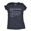 Womens Electile Dysfunction T Shirt Funny Political Party Voting Joke Tee For Ladies Funny Womens T Shirts Cute Slimming...