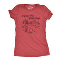 Womens Enjoy The Journey T Shirt Funny Death Valley Desolate Desert Joke Tee for Ladies Funny Womens T Shirts Cute...