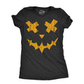 Womens Excellent Xavier Pumpkin T Shirt Funny Halloween Jack O Lantern Freaky Smile Tee For Ladies Funny Womens T Shirts...