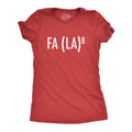 Womens FA (LA)8 T Shirt Funny Nerdy Math Christmas Carole Graphic Novelty Holiday Tee Funny Womens T Shirts Cute Slimming...