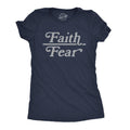 Womens Faith Over Fear T Shirt Cute Religion Faithful Empowerment Novelty Tee Funny Womens T Shirts Cute Slimming Top...