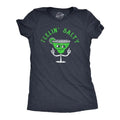 Womens Feelin Salty T Shirt Funny Angry Margarita Mixed Drinks Lovers Tee for Ladies Funny Womens T Shirts Cute Slimming...