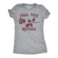 Womens Final Rose Material T Shirt Funny Valentines Day Beautiful Roses Tee for Ladies Funny Womens T Shirts Cute...