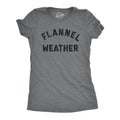Womens Flannel Weather T Shirt Funny Sarcastic Winter Fall Autumn Graphic Tee For Ladies Funny Womens T Shirts Cute...