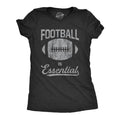 Womens Football Is Essential Tshirt Funny Sports Big Game Sunday Novelty Graphic Tee Hoodie, Sweatshirt | GrindPrints.com