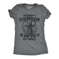 Womens Friendship Is Temporary Blood Pacts Are Forever T Shirt Funny Friend Oath Joke Tee For Ladies Funny Womens T...
