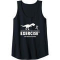 Womens Funny T Rex exercise motivation required tank top shirt Tank Top Made in USA Hoodie, Sweatshirt | GrindPrints.com