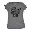 Womens Funny T Shirts Because Kids Sarcastic Mini Van Graphic Tee For Ladies Funny Womens T Shirts Cute Slimming Top...