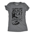 Womens Funny T Shirts Black Cat Apothecary Sarcastic Halloween Kitten Graphic Tee For Ladies Funny Womens T Shirts Cute...