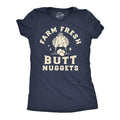 Womens Funny T Shirts Farm Fresh Butt Nuggets Sarcastic Eggs Graphic Novelty Tee For Ladies Funny Womens T Shirts Cute...