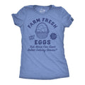 Womens Funny T Shirts Farm Fresh Eggs Sarcastic Easter Graphic Novelty Tee For Ladies Funny Womens T Shirts Cute Slimming...