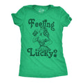 Womens Funny T Shirts Feeling Lucky Sarcastic St Patricks Day Graphic Novelty Tee For Ladies Funny Womens T Shirts Cute...