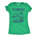 Womens Funny T Shirts Florida Swim Club Sarcastic Alligator Graphic Novelty Tee for Ladies Funny Womens T Shirts Cute...
