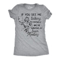 Womens Funny T Shirts If You See Me Talking To Myself Were Having A Team Meeting Sarcastic Tee For Ladies Funny Womens T...