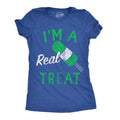 Womens Funny T Shirts Im A Real Treat Sarcastic Popsicle Graphic Tee For Ladies Funny Womens T Shirts Cute Slimming Top...