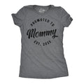 Womens Funny T Shirts Promoted To Mommy 2025 Sarcastic Pregnancy New Baby Graphic Tee For Ladies Funny Womens T Shirts...