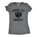 Womens Funny T Shirts Proud Cat Owner Sarcastic Kitten Graphic Tee For Ladies Funny Womens T Shirts Cute Slimming Top...