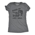 Womens Funny T Shirts Purrr My Last Email Sarcastic Kitten Graphic Novelty Work Tee For Ladies Funny Womens T Shirts Cute...