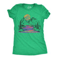Womens Funny T Shirts Rainbow River Cool Nature Graphic Tee for Ladies Funny Womens T Shirts Cute Slimming Top...