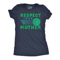 Womens Funny T Shirts Respect Your Mother Sarcastic Earth Day Graphic Tee Funny Womens T Shirts Cute Slimming Top...