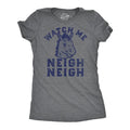 Womens Funny T Shirts Watch Me Neigh Neigh Sarcastic Horse Graphic Tee For Men Funny Womens T Shirts Cute Slimming Top...