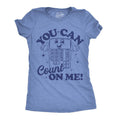 Womens Funny T Shirts You Can Count On Me Sarcasitc Calculator Graphic Tee For Ladies Funny Womens T Shirts Cute Slimming...