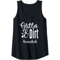 Glitter & Dirt Mom Both Cute Mom Life Funny Mom Tank Top MADE USA T-Shirts, Hoodie, Sweatshirt