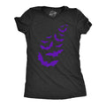 Womens Glitter Bats T Shirt Funny Cute Halloween Graphic Cool Novelty Tee for Ladies Funny Womens T Shirts Cute Slimming...