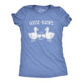 Womens Goose Bumps T Shirt Funny Knuckles Bird Fist Bump Graphic Novelty Tee Funny Womens T Shirts Cute Slimming Top...