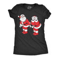 Womens Griddy Dance Santa T Shirt Funny Xmas Viral Dancing St Nick Joke Tee For Ladies Funny Womens T Shirts Cute...
