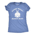 Womens Guess What Bunny Butt T shirt Funny Easter Sunday Gift for Egg Basket Funny Womens T Shirts Cute Slimming Top...