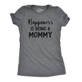 Happiness Is Being Mommy Funny Family Moms Funny Cute Slimming Top Comfortable Soft Womenswear Tops Novelty T-Shirts, Hoodie, Sweatshirt