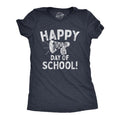 Womens Happy 100th Day of School T Shirt Funny Teacher Learning Tee For Ladies Funny Womens T Shirts Cute Slimming Top...