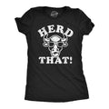 Womens Herd That Funny T Shirt Sarcastic Cow Graphic Tee For Ladies Funny Womens T Shirts Cute Slimming Top Comfortable...
