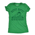 Womens Hippity Hoppity Get Off My Property T Shirt Funny Threatening Frog Joke Tee For Ladies Funny Womens T Shirts Cute...