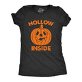 Womens Hollow Inside T Shirt Funny Halloween Jack O Latern Pumpkin Joke Tee For Ladies Funny Womens T Shirts Cute...